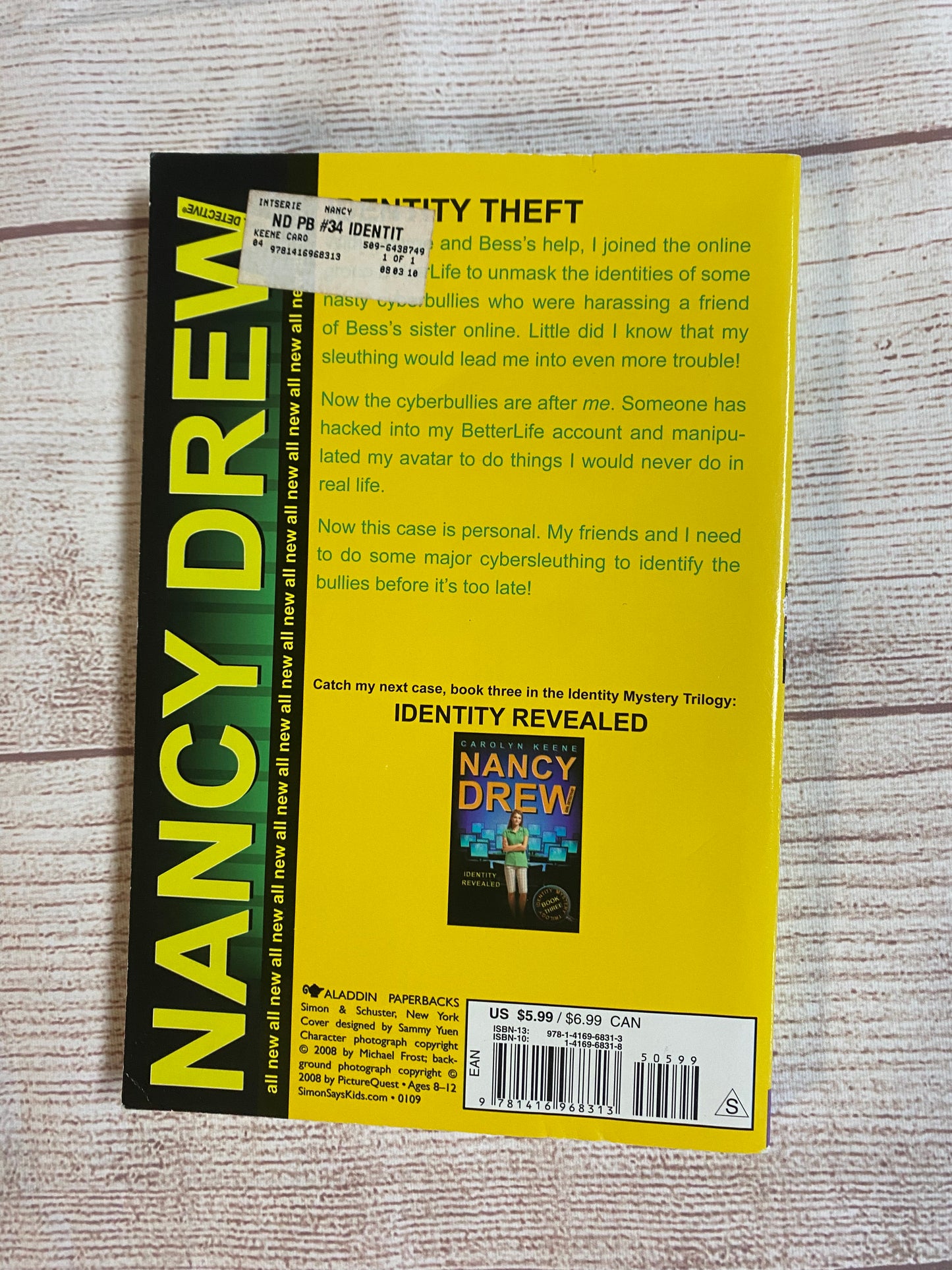 Nancy Drew Identify Theft