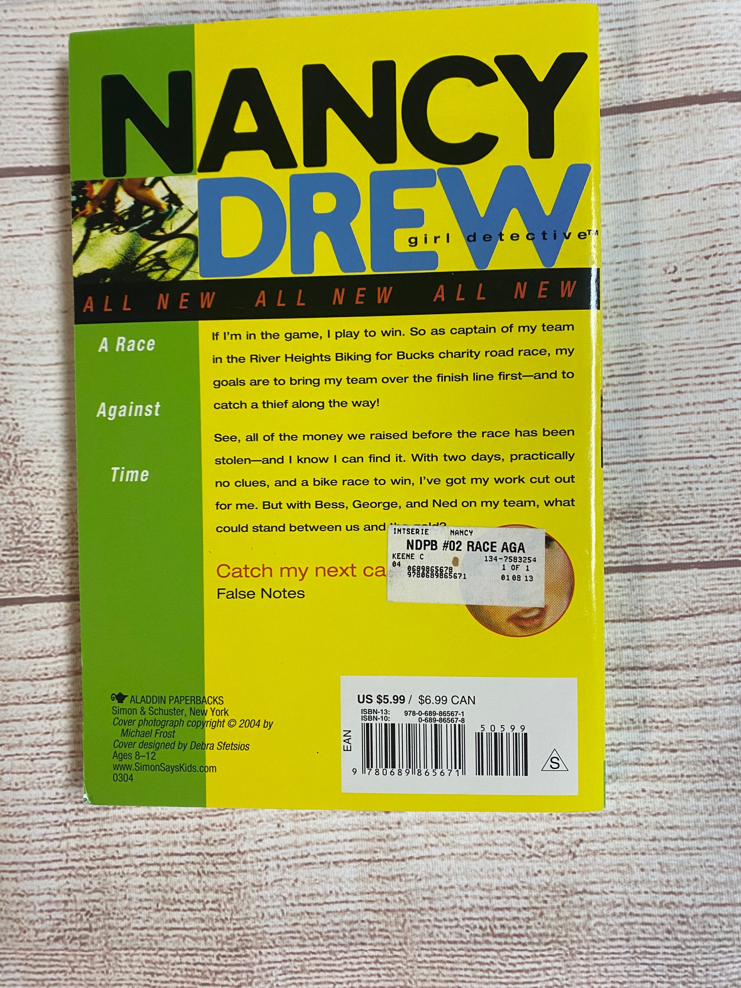 Nancy Drew #2 - A Race Against Time