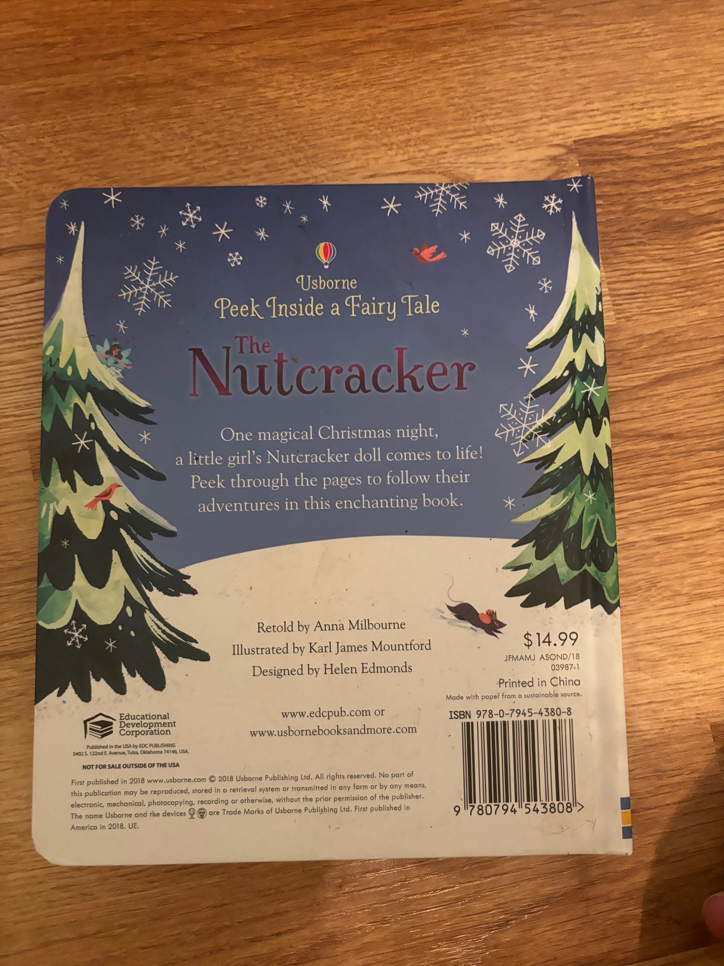 Usborne Peek inside a fairytale - Nutcracker